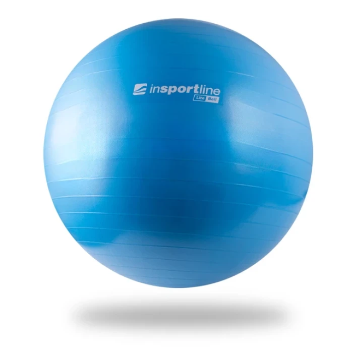 Мяч гимнастичный для занятий фитнесом inSPORTline Lite Ball 75 см - Синий