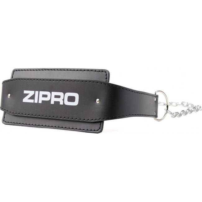 Пояс для тренировок кожаный с цепью Zipro 85 х 16 х 2 см