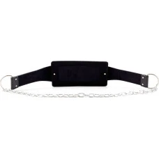 Пояс для тренировок кожаный с цепью Zipro 85 х 16 х 2 см