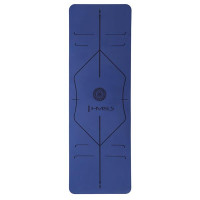 Килимок для йоги YM11 DARK BLUE HMS