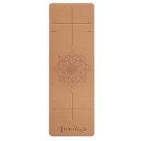 Килимок для йоги та фітнесу HMS YM11 корковий