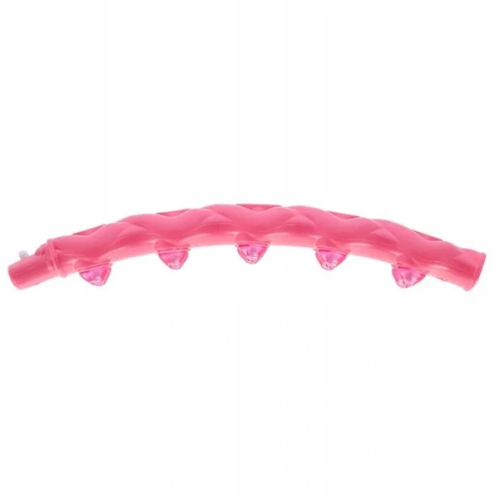 Масажний обруч Хула Хуп HHP024 HULA HOP 1,6KG 110CM HMS - чорно-рожевий