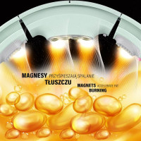 КОМПЛЕКТ ХУЛА-ХУП МАГНИТНЫЙ ЗЕЛЕНЫЙ HHM13 ИЗ ГАРЯ + СЧЕТЧИК HMS + ПОДДЕРЖКА НА ТАЛИЮ BR163 ЧЕРНЫЙ