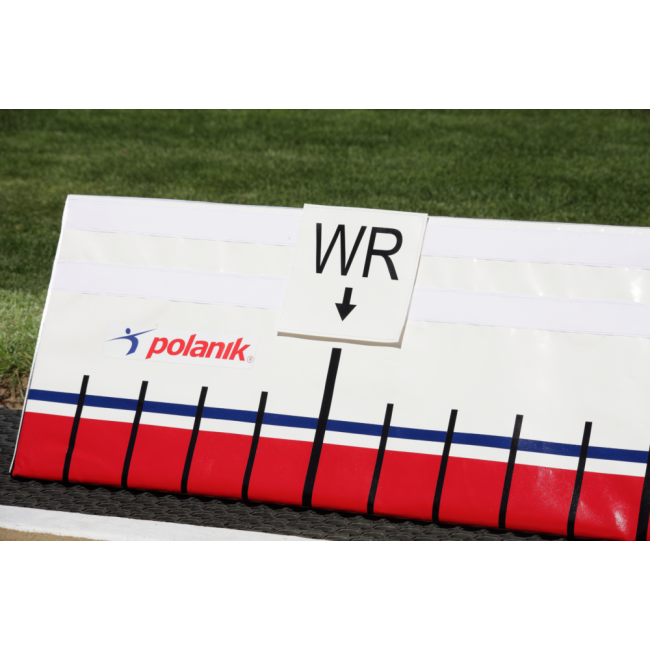 Метка мирового рекорда WR Polanik WR16-TRM 20 x 20 см