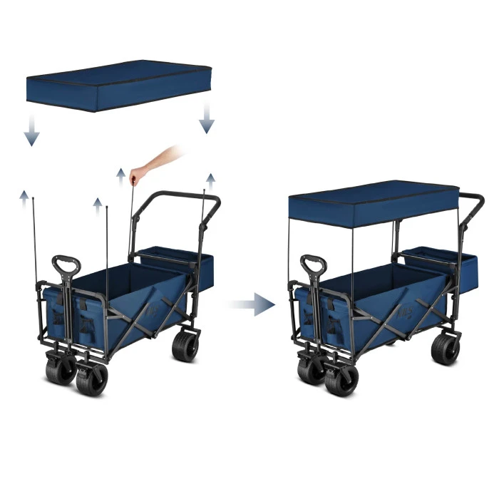 Тележка раскладная NILS CAMP NC2605 120 л