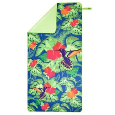 Полотенце из микрофибры 160х80 см NILS NCR14 FLOWERS