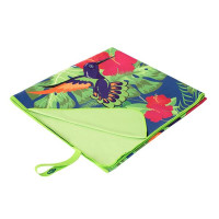 Полотенце из микрофибры 160х80 см NILS NCR14 FLOWERS