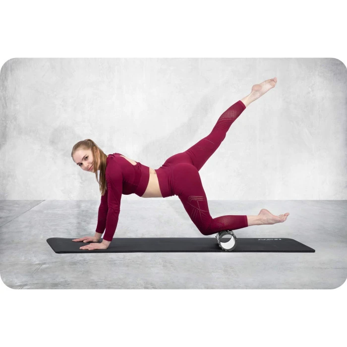 Валик для тренировок 33x14 см NS-953 черный