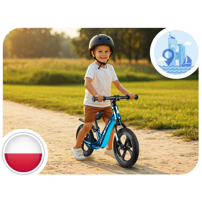 Биговел Ricokids FUNNU черно-синий