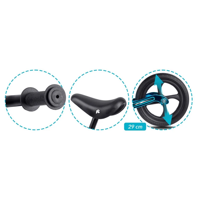 Биговел Ricokids FUNNU черно-синий