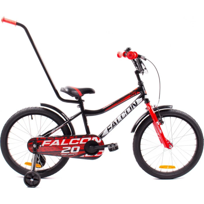 Детский велосипед K7 Records FALCON 20 черный/красный 10