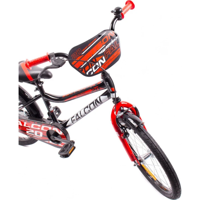 Детский велосипед K7 Records FALCON 20 черный/красный 10