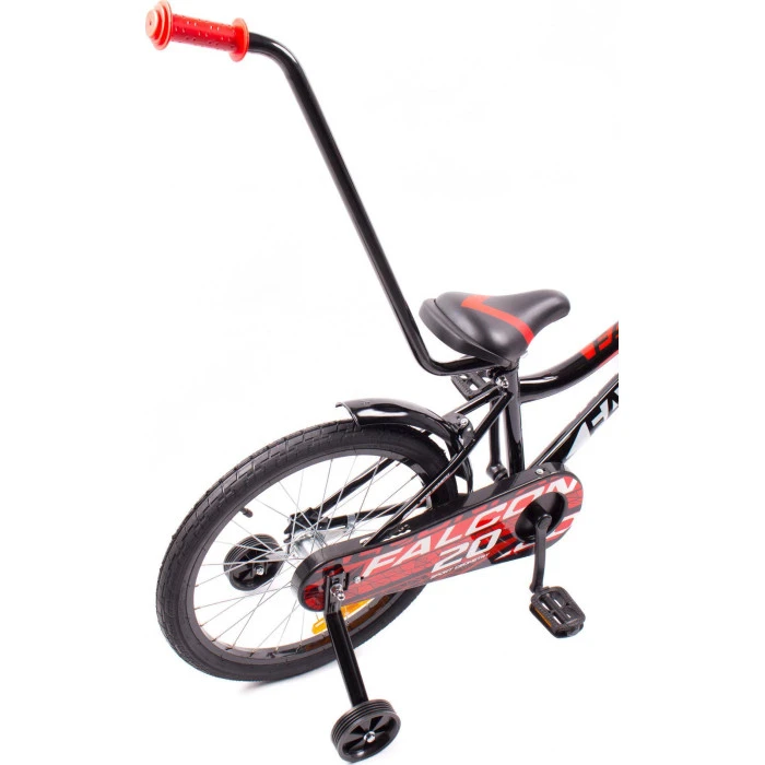 Детский велосипед K7 Records FALCON 20 черный/красный 10