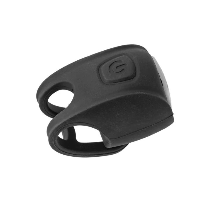 Електричний дзвінок на батарейках, силіконовий, водонепроникний, чорний