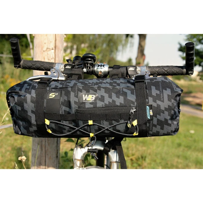 Сумка на кермо Sport Arsenal 621 8L W2B - чорно-сіра