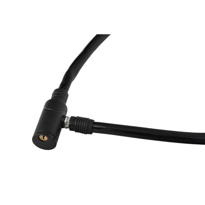 Замок велосипедный 8x800мм, черный