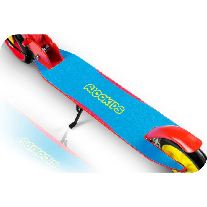 Детский самокат Ricokids Kodi голубовато-красный