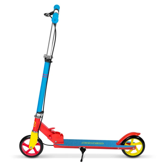 Детский самокат Ricokids Kodi голубовато-красный