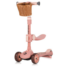 Детский самокат Lionelo FRANKY PINK ROSE