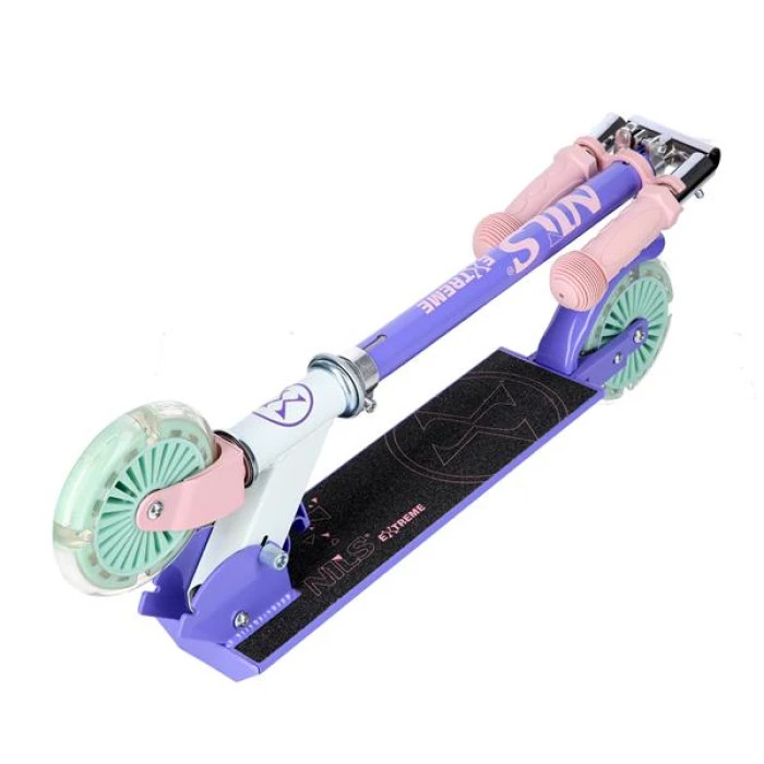 Самокат детский NILS EXTREME HD120L фиолетовый
