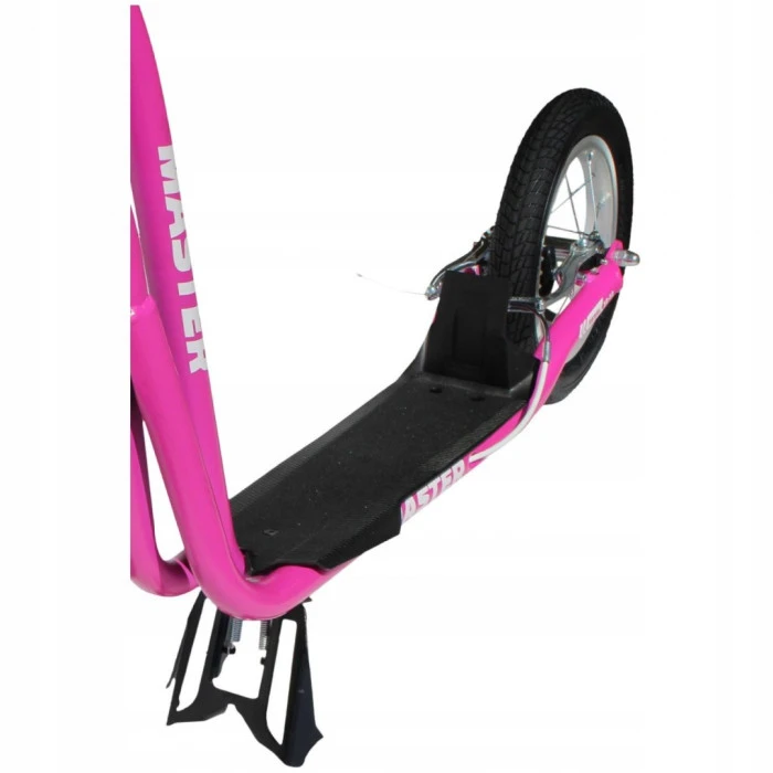 Самокат с надувными колесами MASTER Rebel Pink 16/12”