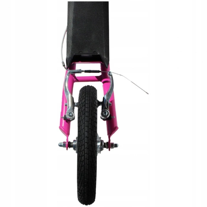 Самокат с надувными колесами MASTER Rebel Pink 16/12”