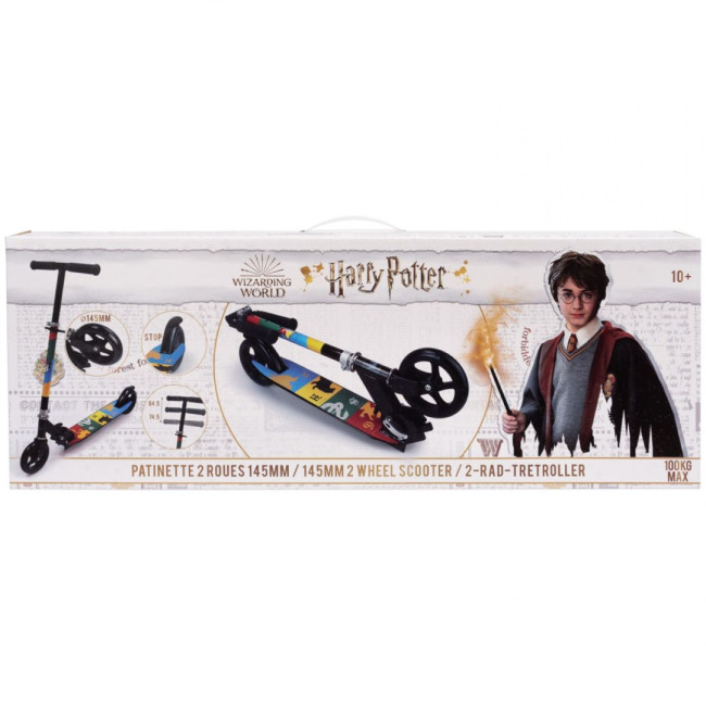 Складной самокат HARRY POTTER для детей 145 мм до 100 кг. D'arpeje