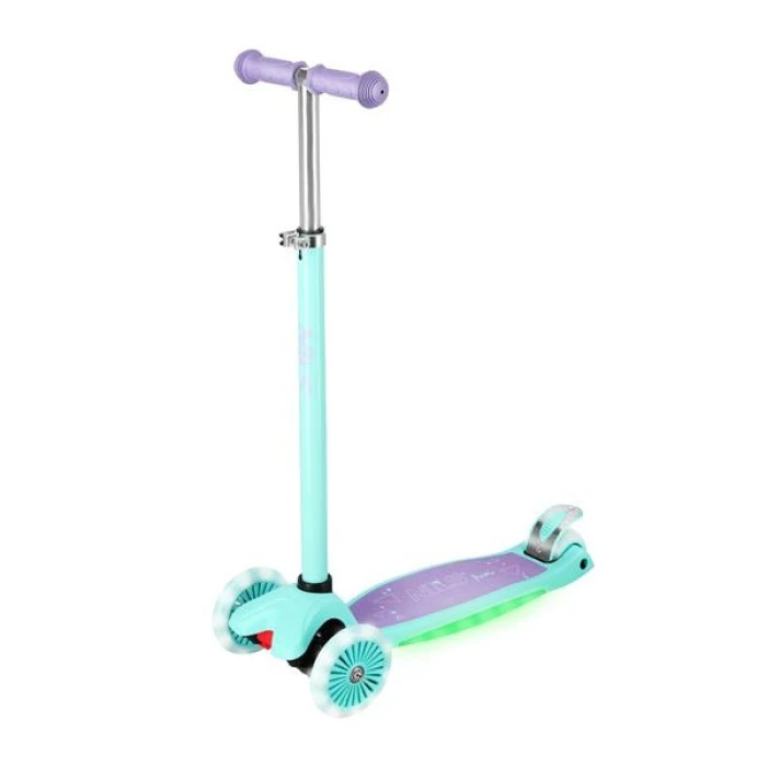Самокат NILS FUN HLB1310, бірюзовий