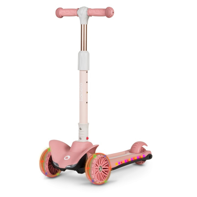 Детский самокат Lionelo TIMMY PINK ROSE