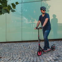 Сложный самокат inSPORTline Discola - красный