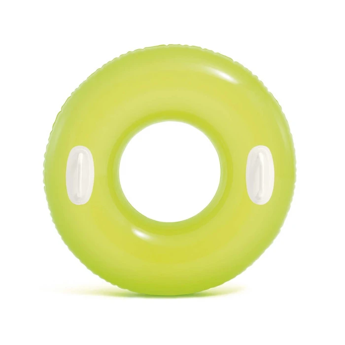 Круг для плавания надувной INTEX 59258 желтый, 76 см