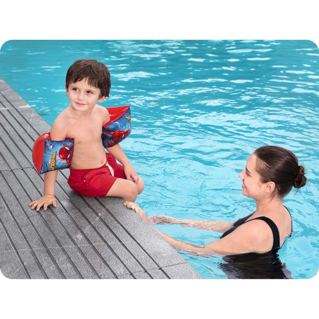Нарукавники для плавания Bestway 98001 Спайдермен, 23 x 15 см