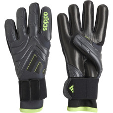 Перчатки вратарские Adidas Copa Pro czarne JN5335 г. 9,5, черно-зеленые