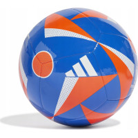 Мяч футбольный Adidas Euro24 Club Fussballliebe IN9373 размер 4, сине-оранжевый