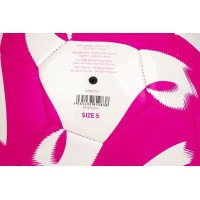 М'яч футбольний Adidas Tiro Club HZ6913 розмір 3, біло-рожевий