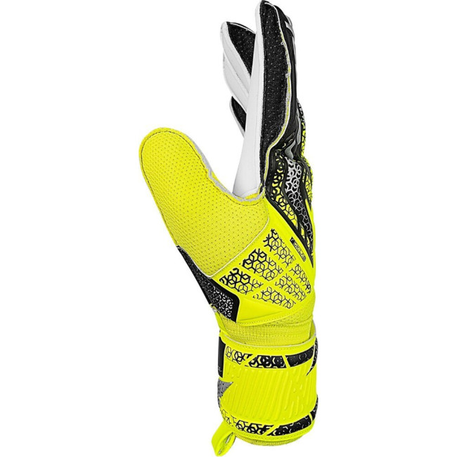 Перчатки вратарские Reusch Attrakt Solid 5570515 2014 г.8, желто-черные