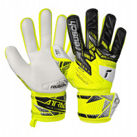 Перчатки вратарские Reusch Attrakt Grip Junior 5572815 2014 г.4, желто-черные