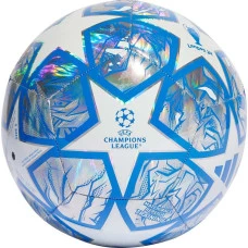 М'яч футбольний Adidas UCL Training IN9326 розмір 5, біло-сірий