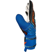 Перчатки вратарские Reusch Attrakt Solid 5570515 4467 г.8, сине-черные