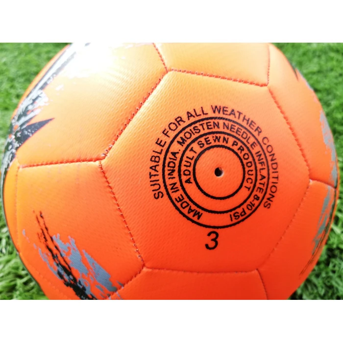 Футбольный мяч Yakima Sport (размер 3) – оранжевый.