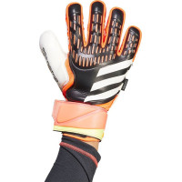 Рукавички воротарські Adidas Predator Glove Match Fingersave IQ4037 р. 9,5, різнокольорові