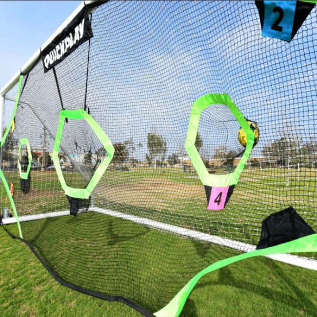 Тренировочная сетка для отработки удара QUICKPLAY TARGET NET PRO 7.32x 2.44M