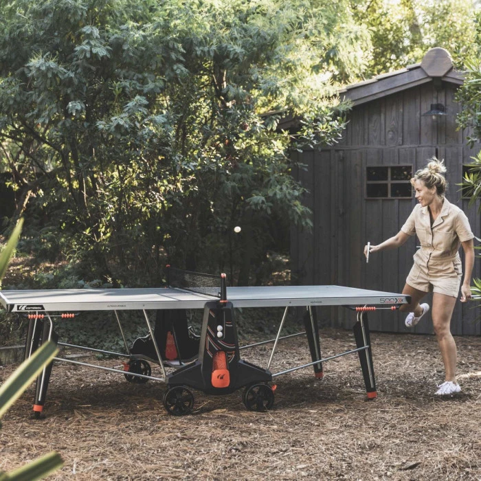 Стол теннисный Cornilleau 500X OUTDOOR, черный