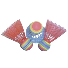 Воланы для бадминтона Spartan 3 шт. - Neon