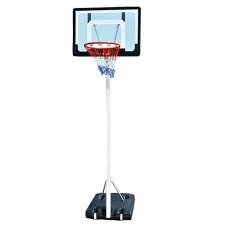 Стійка баскетбольна Spartan Sport 260 см, чорно-біла