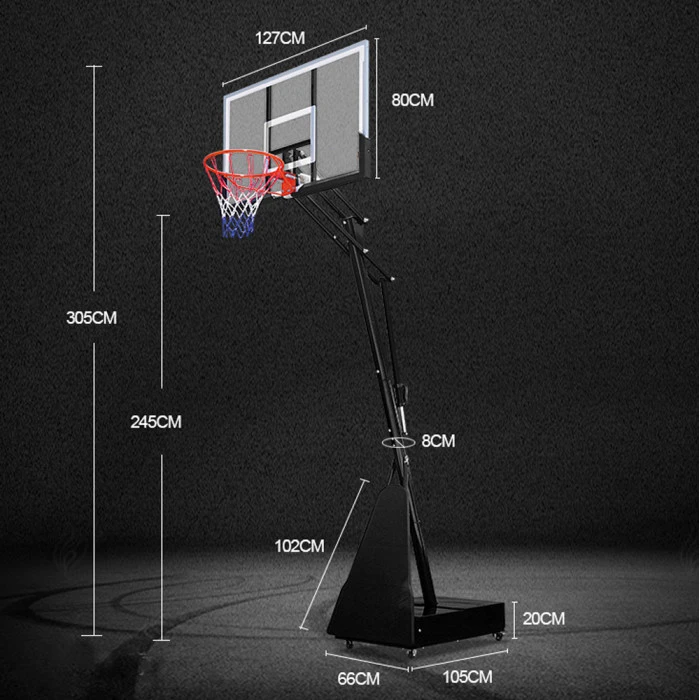 Баскетбольное кольцо с подставкой inSPORTline Cleveland Steel II