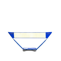 Набір 2в1 NILS ZSB2 + 2 ракетки + 3 волани + чохол, синій