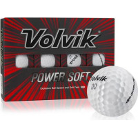 Мячи для гольфа Volvik Power Soft 12 шт, белые