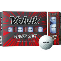 Мячи для гольфа Volvik Power Soft 12 шт, белые
