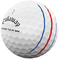М'ячі для гольфу Callaway Chrome Tour Triple Diamond 2025 12 шт, білі